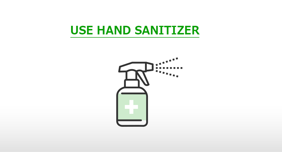 USE HAND SANITIZER